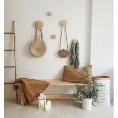 GENERICO - Perchero de madera redondas