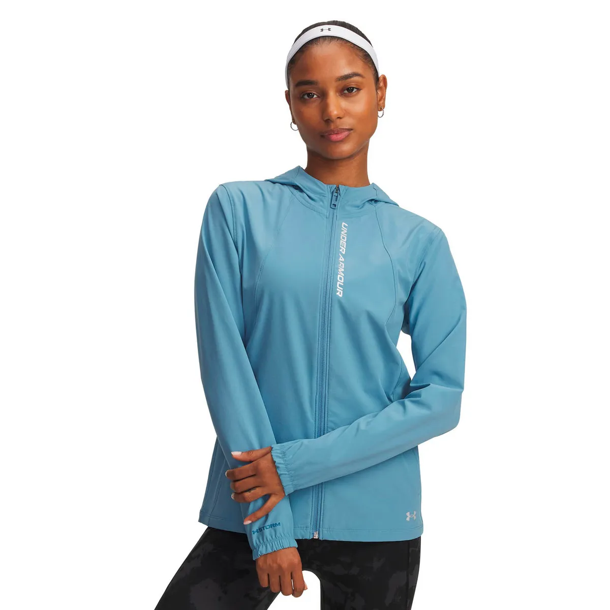 UNDER ARMOUR - Chaqueta de Running para mujer Outrun The Storm azul UNDER ARMOUR