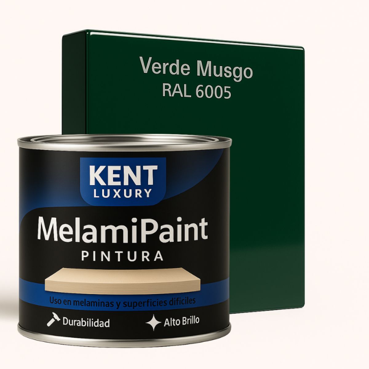 PINTURA MELAMINA - MelamiPaint™ - 2L - VERDE MUSGO, marca KENT - Foto Principal