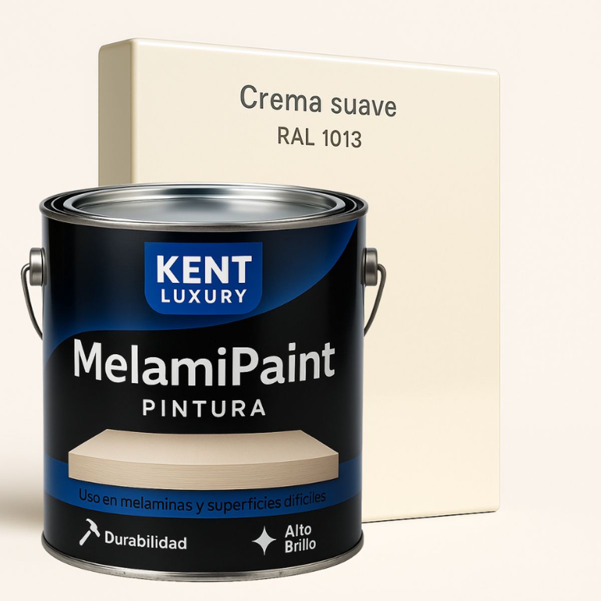 KENT - PINTURA MELAMINA - MelamiPaint™ - 4L - CREMA SUAVE