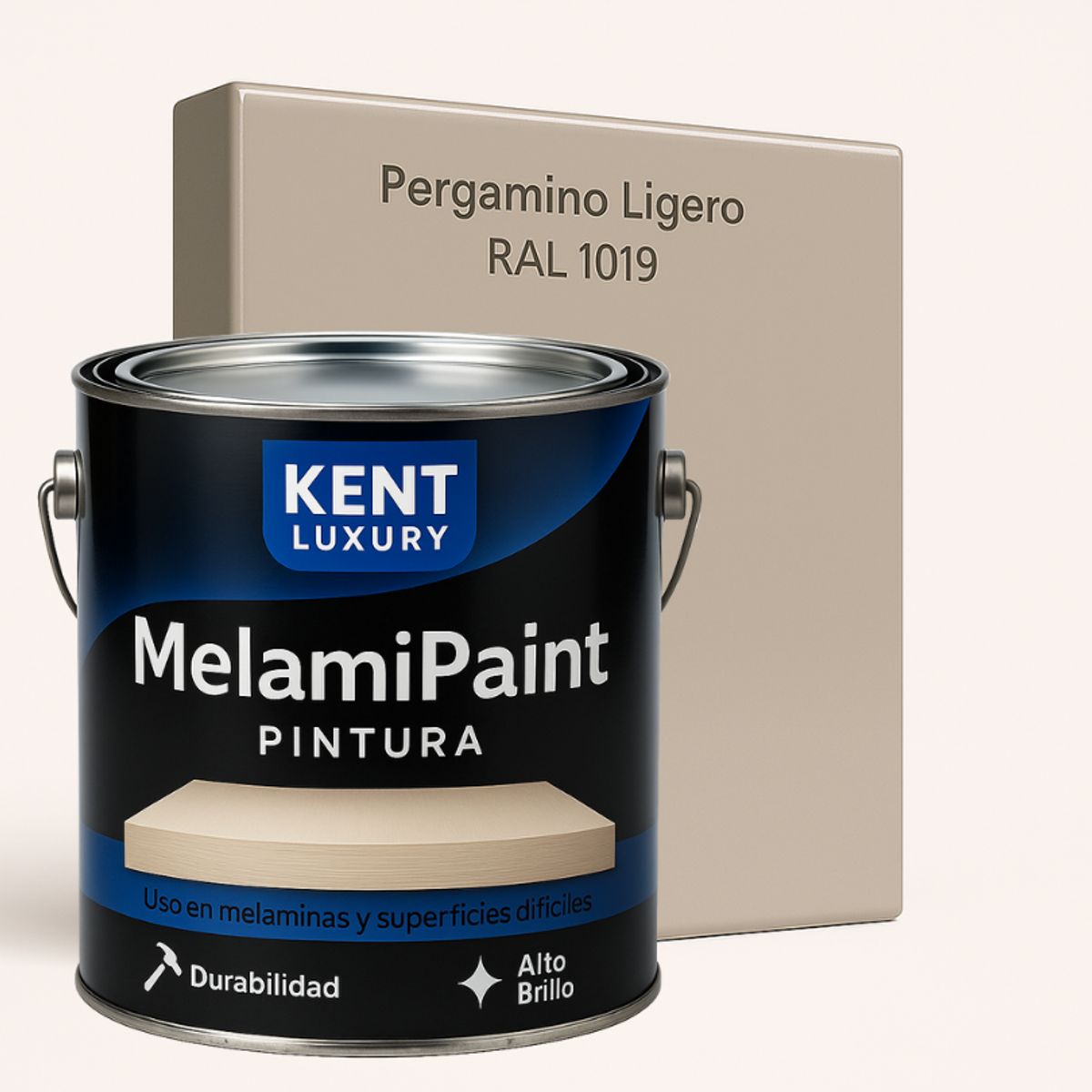 KENT - PINTURA MELAMINA - MelamiPaint™ - 4L - PERGAMINO