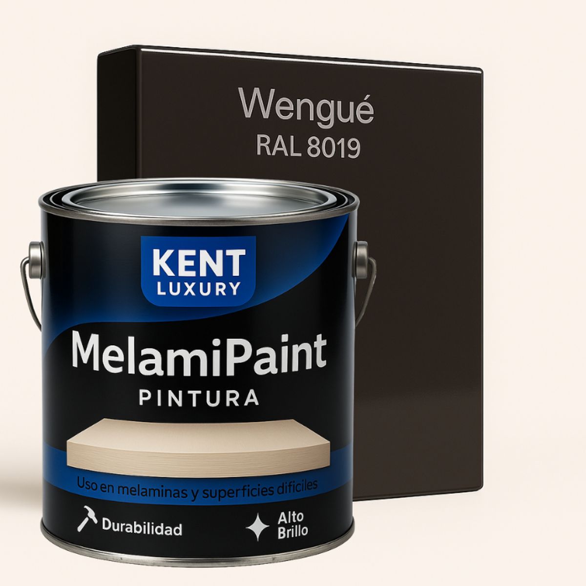 KENT - PINTURA MELAMINA - MelamiPaint™ - 4L - WENGUÉ