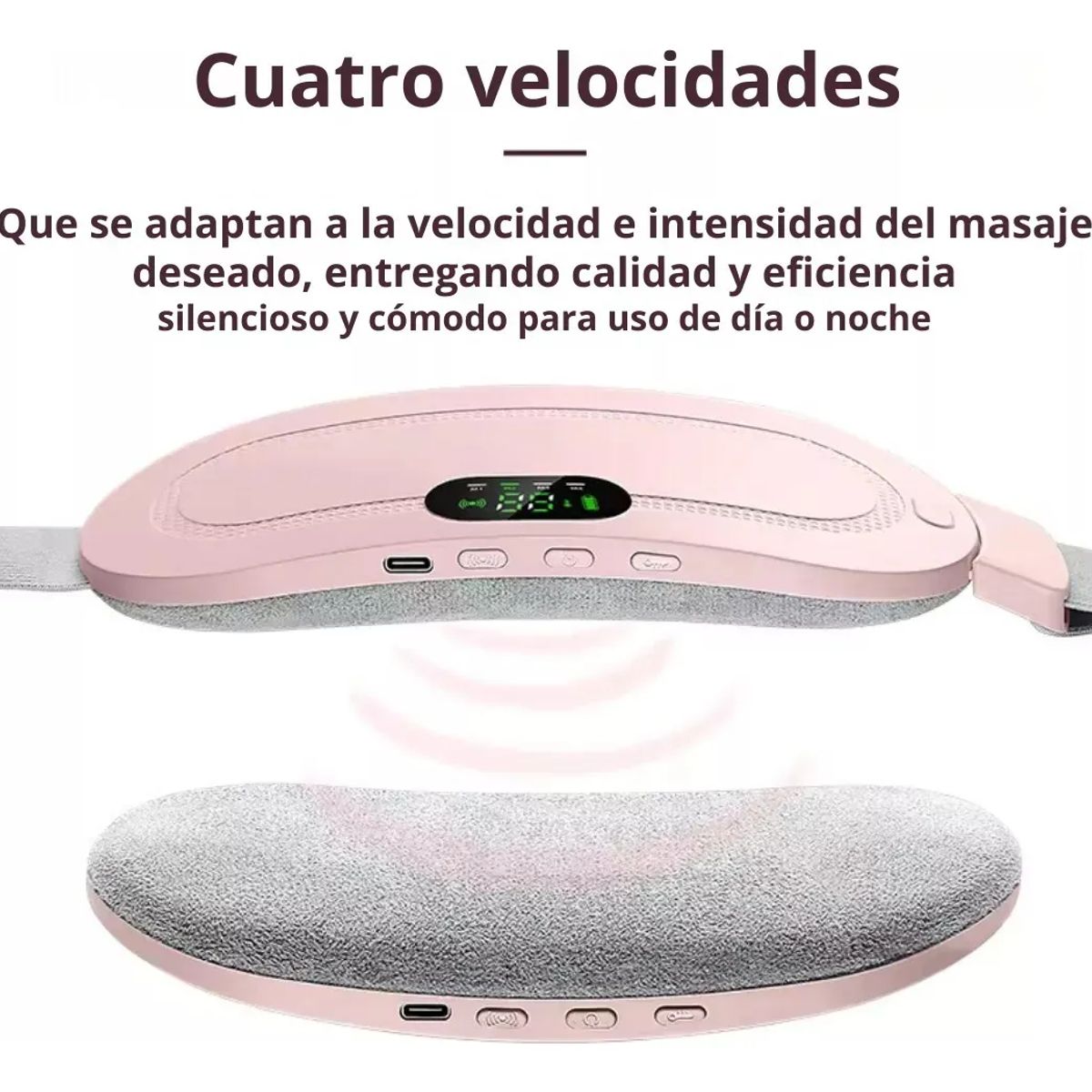GENERICO - Masajeador Menstruales Guatero Alivio Cólicos Calentador Usb