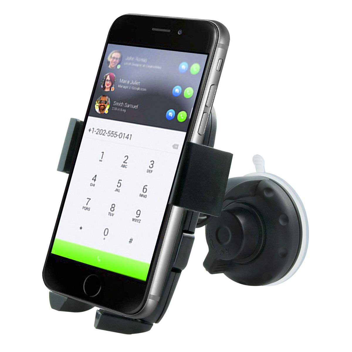 MICROLAB - Soporte Para Auto 7552 Con Sujetadores Para Tablero