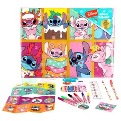 DISNEY - Calendario de Adviento Stitch ¡24 Sorpresas Navideñas