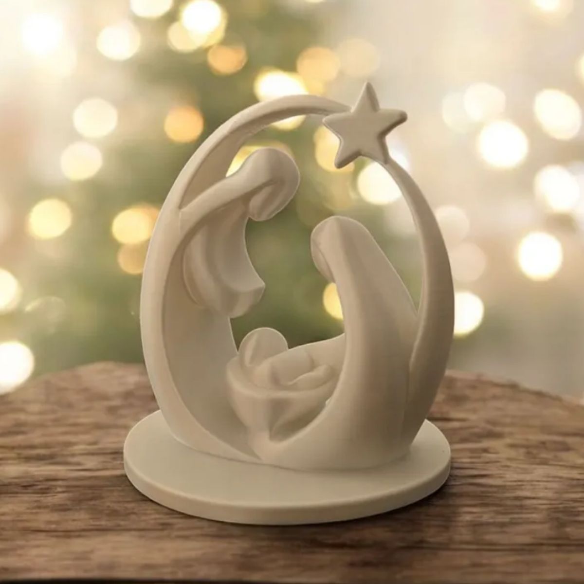 GENERICO - Adorno navidad - Pesebre Moderno