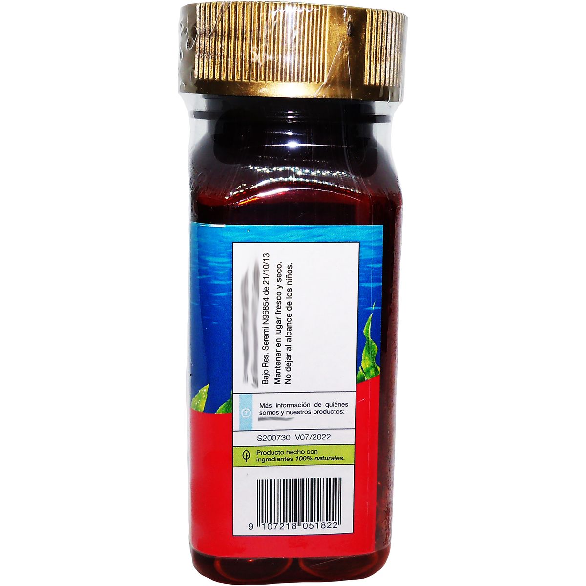 NATURAL FARM - Aceite De Krill 250mg + Omega 3 60 Caps Blandas Liquido