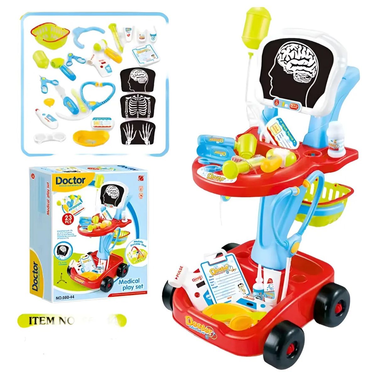 GENERICO - Juego Medico Oficio Simulador Educativo Para Niños 23 Pcs