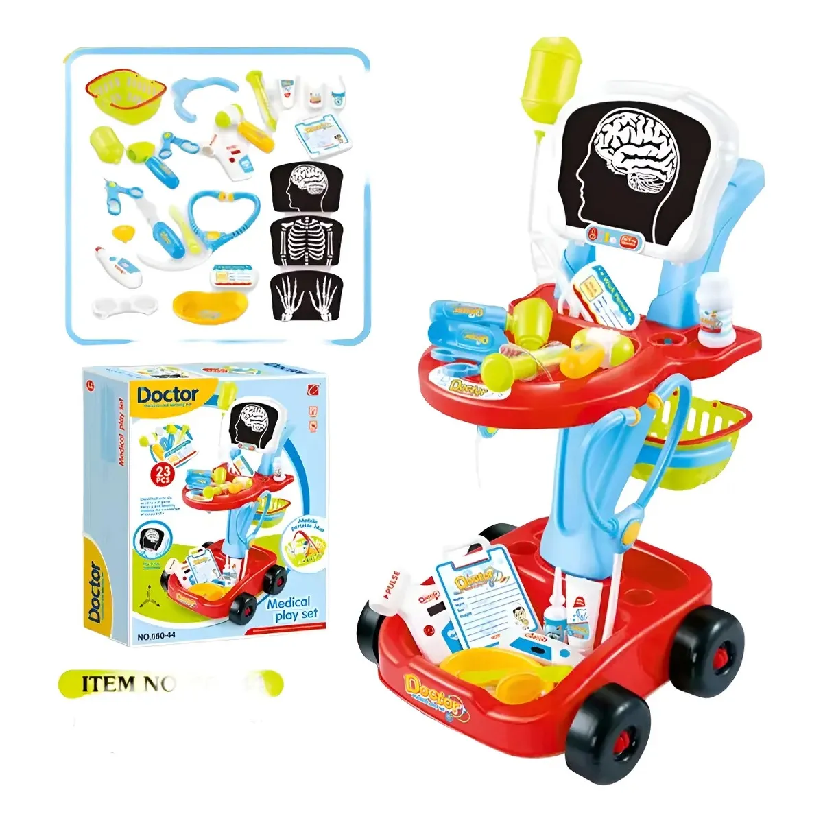 GENERICO - Juego Medico Oficio Simulador Educativo Para Niños 23 Pcs