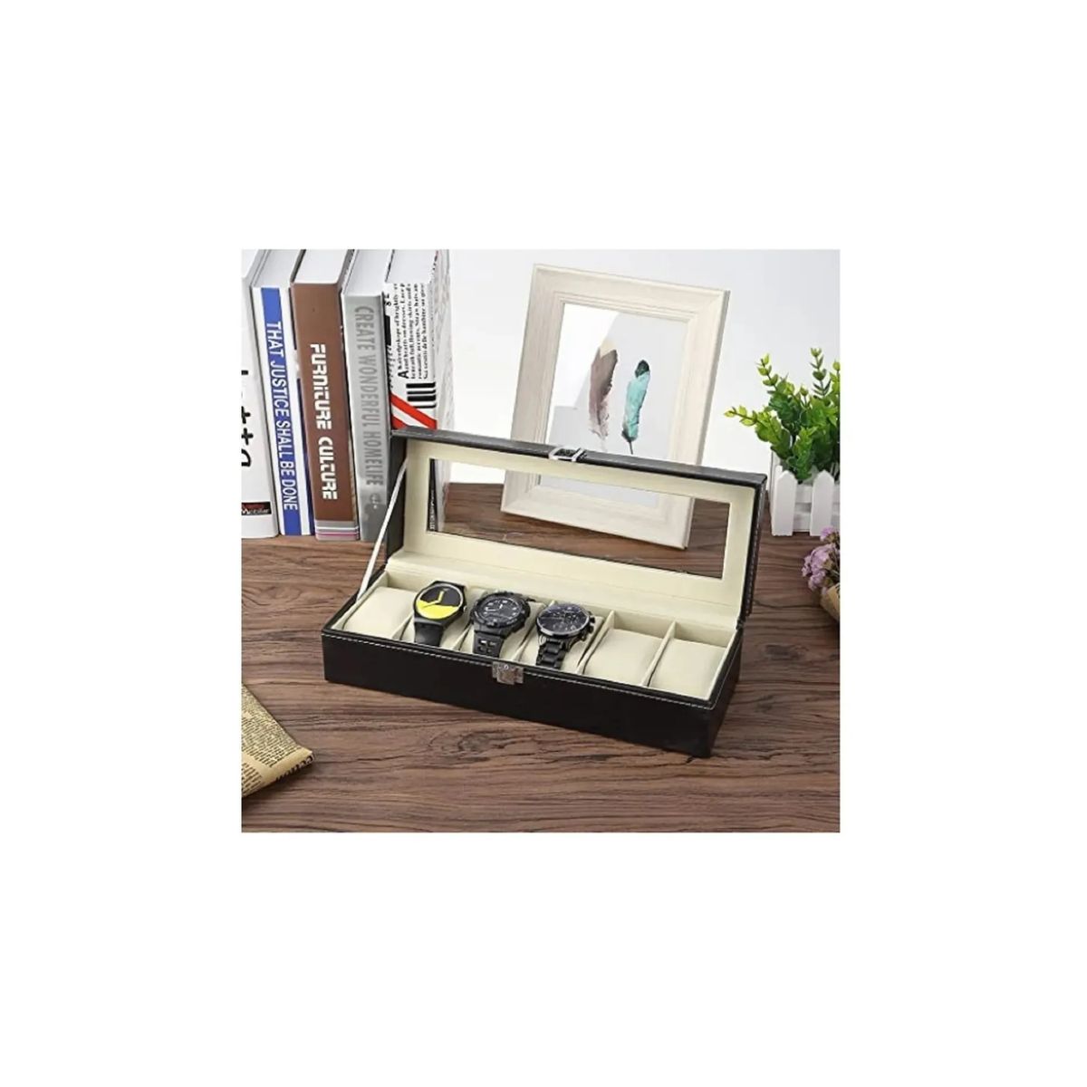 GENERICO - Cajas Para Relojes Maleta Para Joyas Porta Joyas Reloj Cajas
