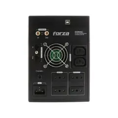 FORZA - UPS FX-2200LCD-C 2200VA 1320W con Pantalla LCD Regulación AVR y Protección Total