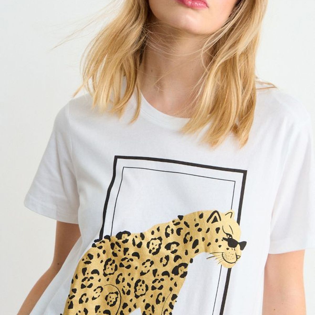 IO - Polera Estampada Mujer Crudo Io