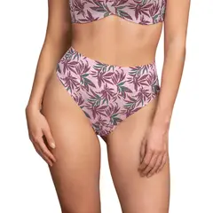 LEONISA - Colaless tiro alto invisible 092066 Estampado Hojas