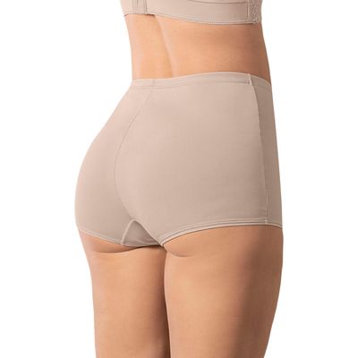 Imagen 2 del producto Bóxer tiro alto en tela lisa 72321 Café Claro