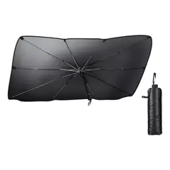 GENERICO - Quitasol Tipo Sombrilla Para Auto Parasol Retráctil Parabrisas