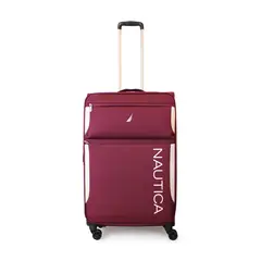 NAUTICA - Maleta blanda de tela mediana Marbella 20kg burdeo