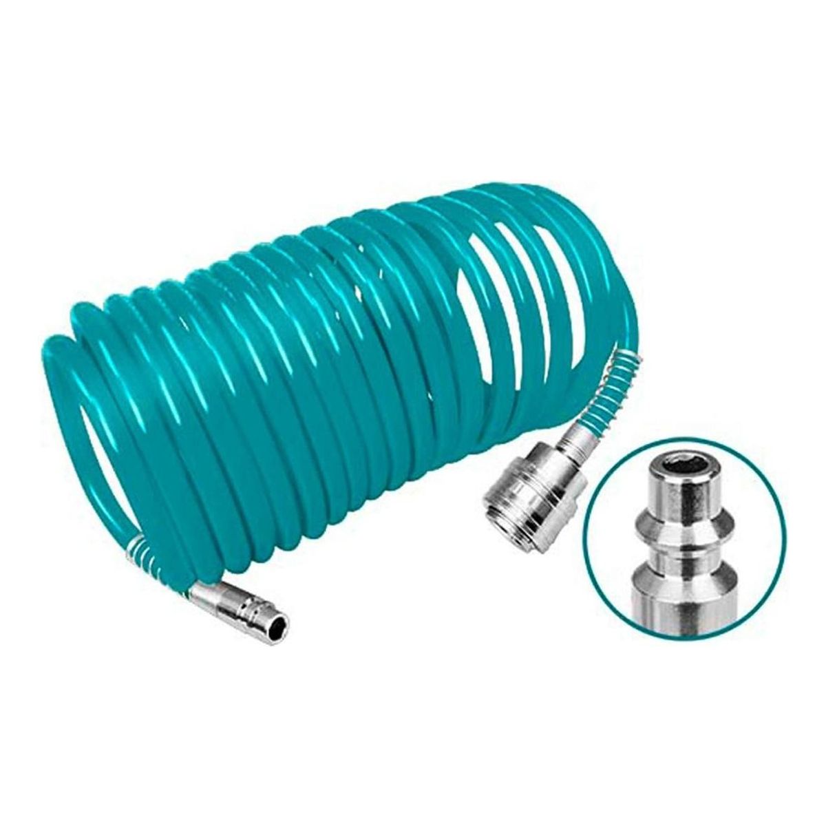 TOTAL - Manguera De Aire Espiral 5 Metros Total tht110511