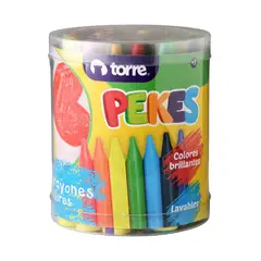 TORRE - Maxi Crayones Pekes 24uds