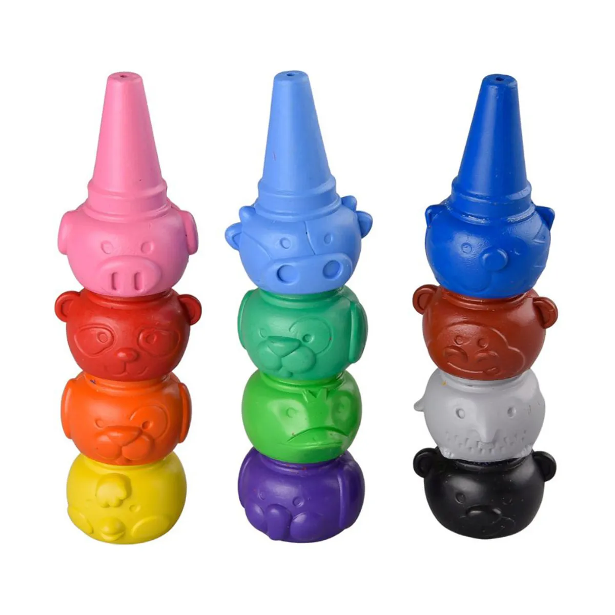 TORRE - Crayones para Dedos Pekes Torre 12uds