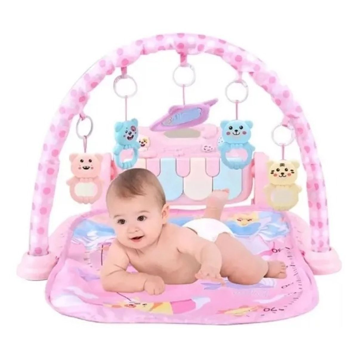 GENERICO - Bebé Gimnasio Musical Piano Multifuncional Bebé