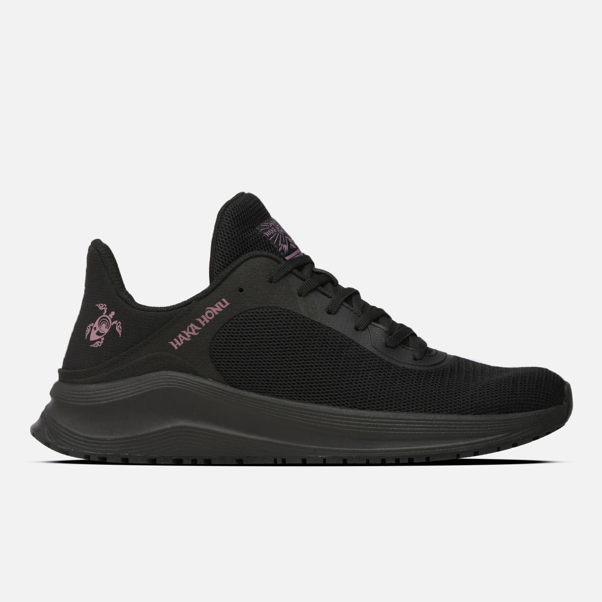 HAKA HONU - Zapatilla Mujer Escala Negro Haka Honu