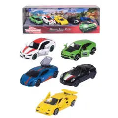 GENERICO - Juguete Pack 5 Autos 1:64 Dream Cars Italy Infantil
