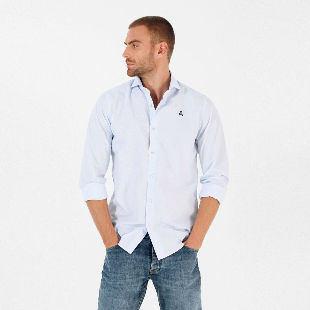 SCALPERS - Camisa Manga Larga Hombre Scalpers