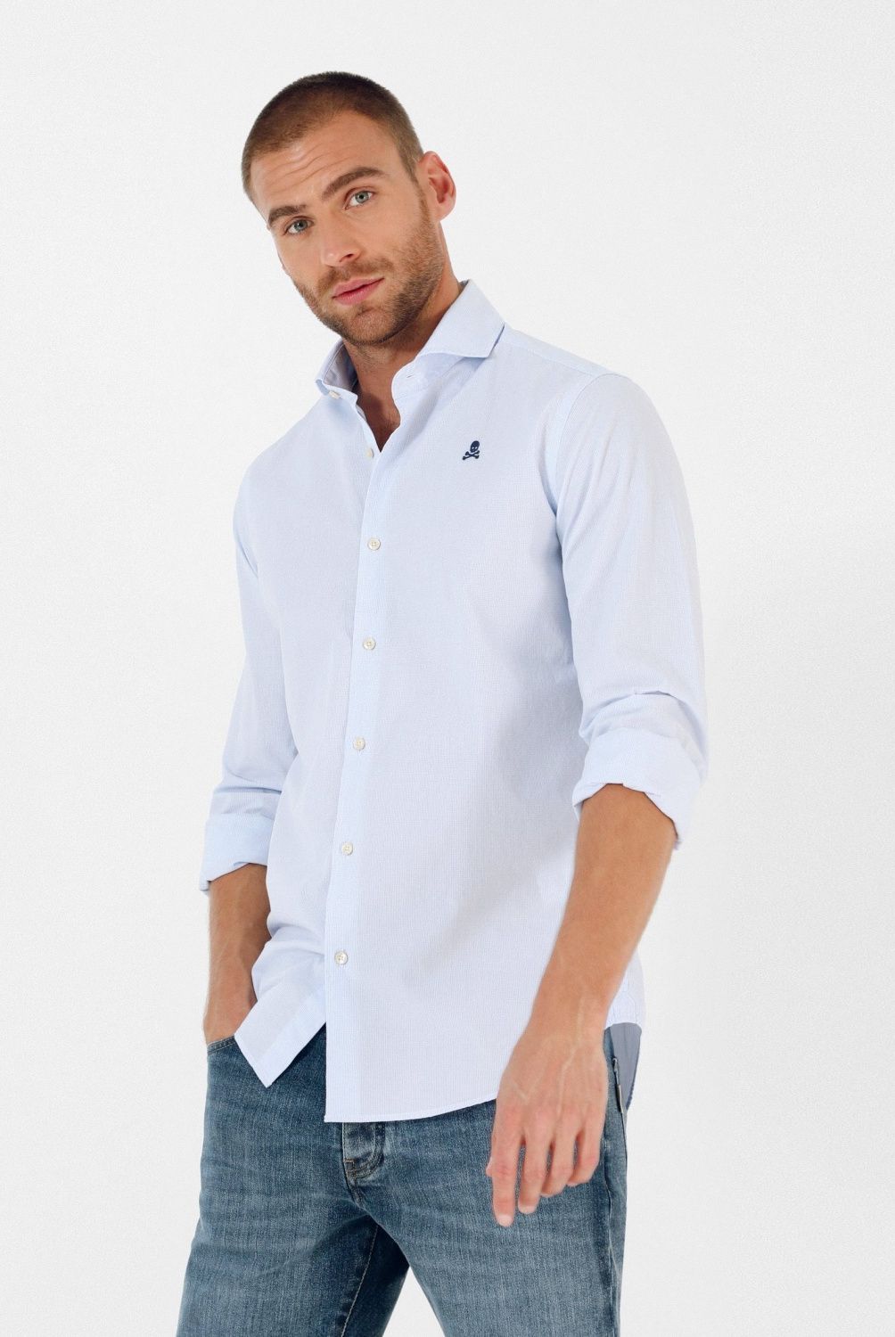 SCALPERS - Camisa Manga Larga Hombre Scalpers