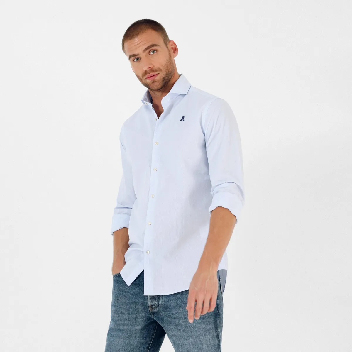 SCALPERS - Camisa Manga Larga Hombre Scalpers