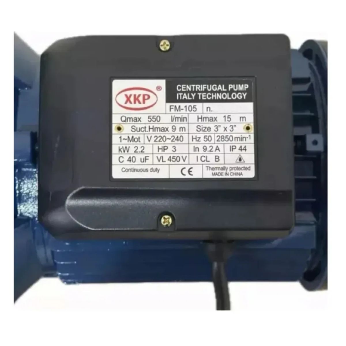 ALTERNATIVE - Bomba De Agua Centrifuga Monofasica 3 Pulgadas