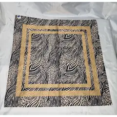 EL ESPACIO DE TOMMY - Pañuelo cuello Satín piel de ángel cebra