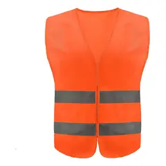 GENERICO - Chaleco Reflectante Con Franjas Talla Xxl