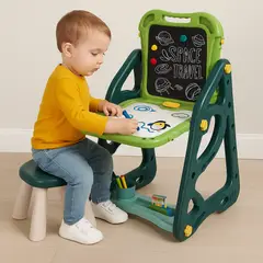 GENERICO - Pizarra De Dibujo Magnético 2 en 1 Accesorios Infantil