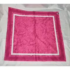 EL ESPACIO DE TOMMY - Pañuelo cuello Satín piel de ángel fucsia