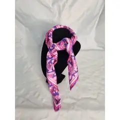 EL ESPACIO DE TOMMY - Pañuelo cuello Satín piel de ángel rosa