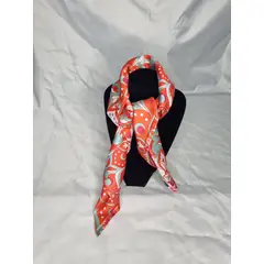 EL ESPACIO DE TOMMY - Pañuelo cuello Satín piel de ángel menta mandarina