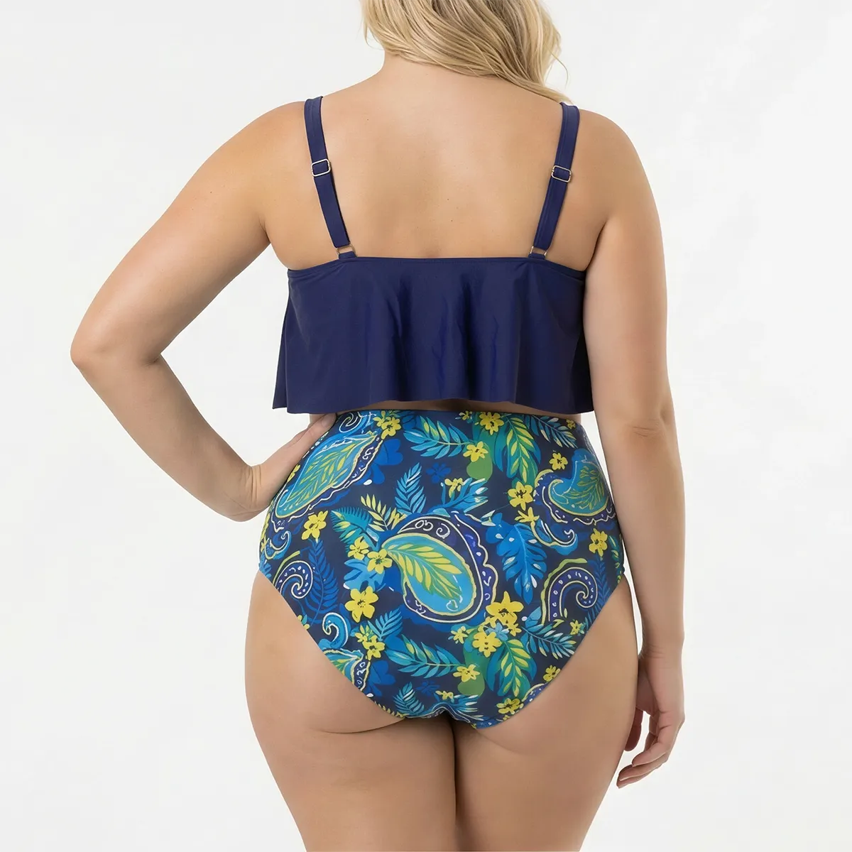 HIPSY SWIMWEAR - Bikini tiro alto Mujer valhalla azul Hipsy