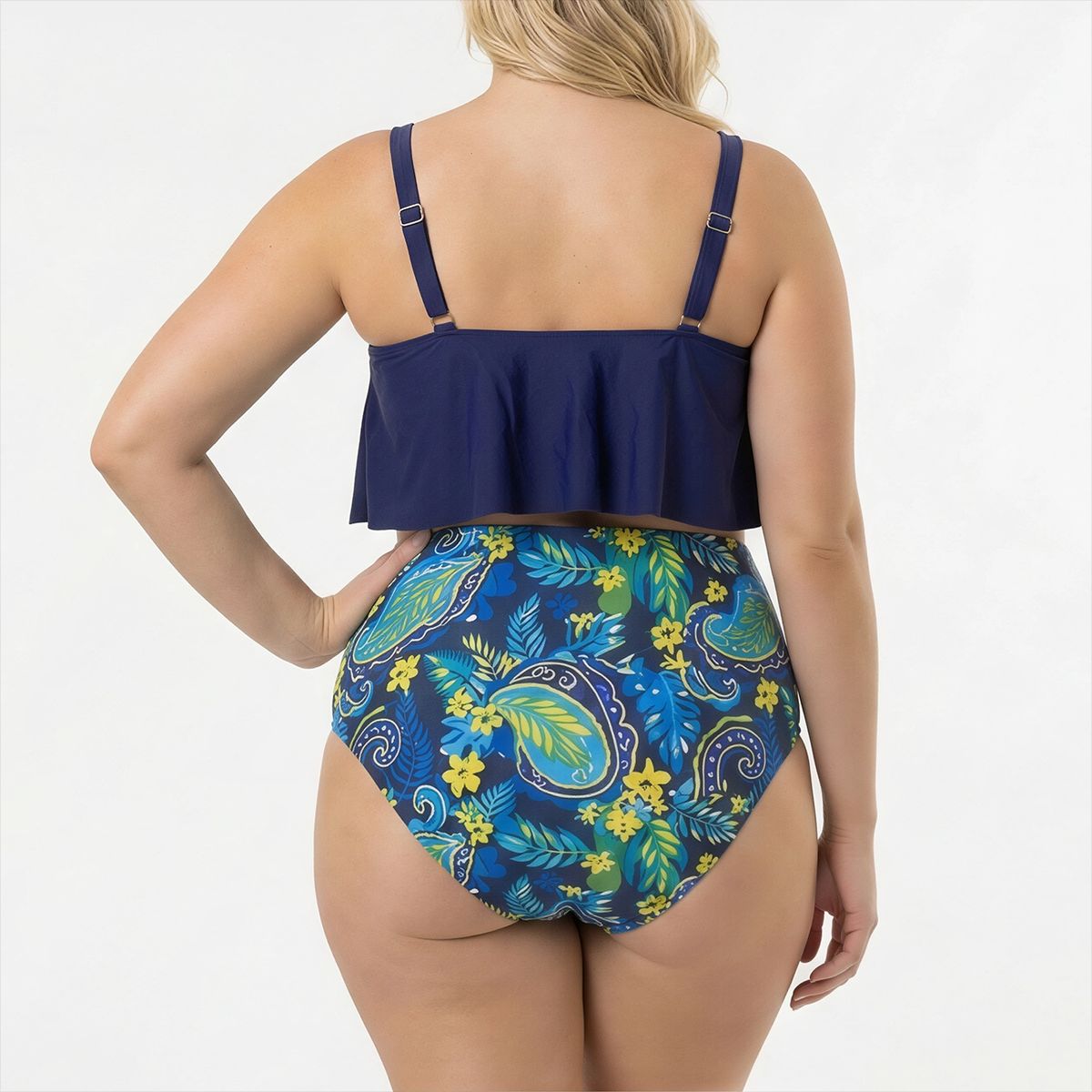 HIPSY SWIMWEAR - Bikini tiro alto Mujer valhalla azul Hipsy