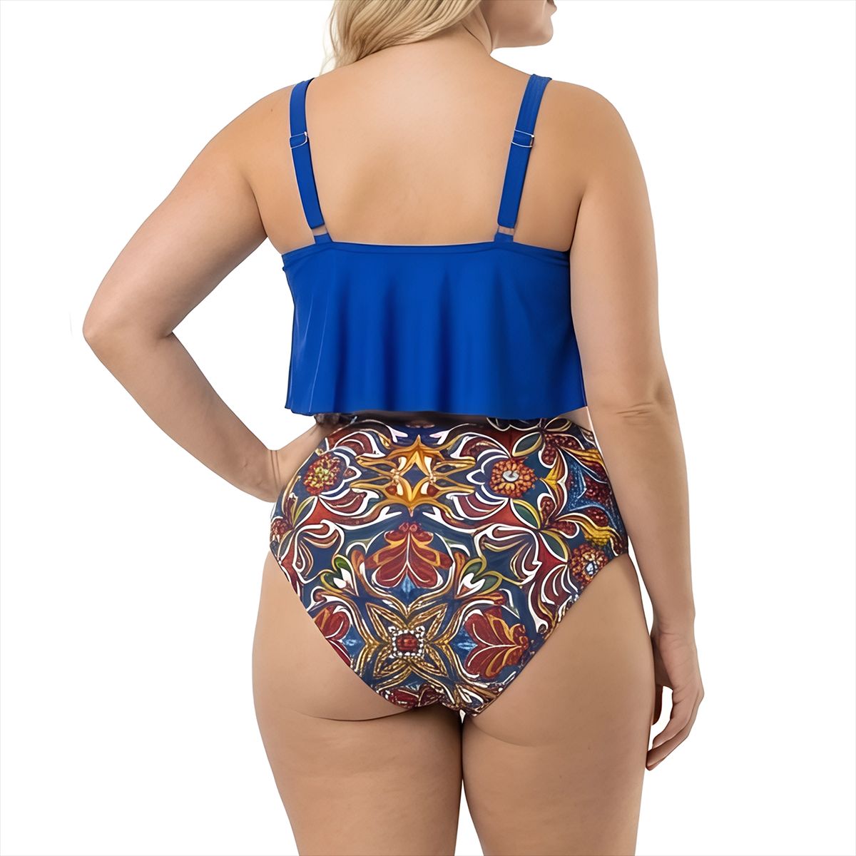 HIPSY SWIMWEAR - Bikini tiro alto Mujer Valhalla azul Rey Hipsy