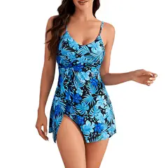 HIPSY SWIMWEAR - Tankini Mujer mujer vestido estampado Anse Azul Hipsy