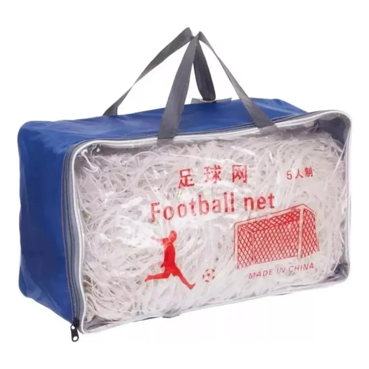 GENERICO - Red Malla De Baby Futbol Trenzado Eco par