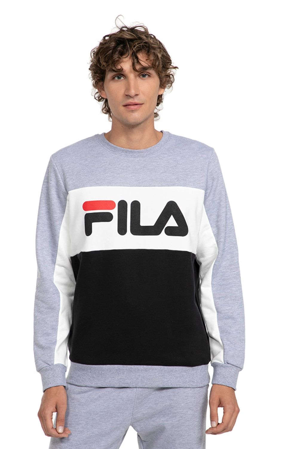 FILA - Poleron Hombre Logo