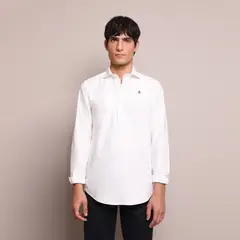 SCALPERS - Camisa Casual Manga Larga Algodón Hombre