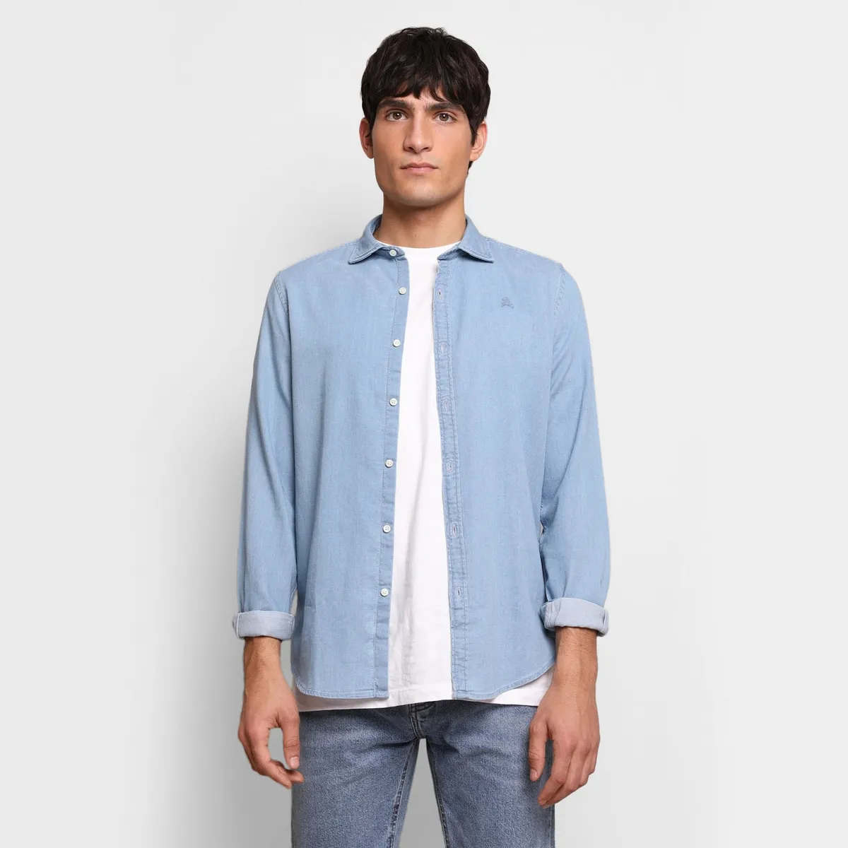 SCALPERS - Camisa Denim Hombre Scalpers
