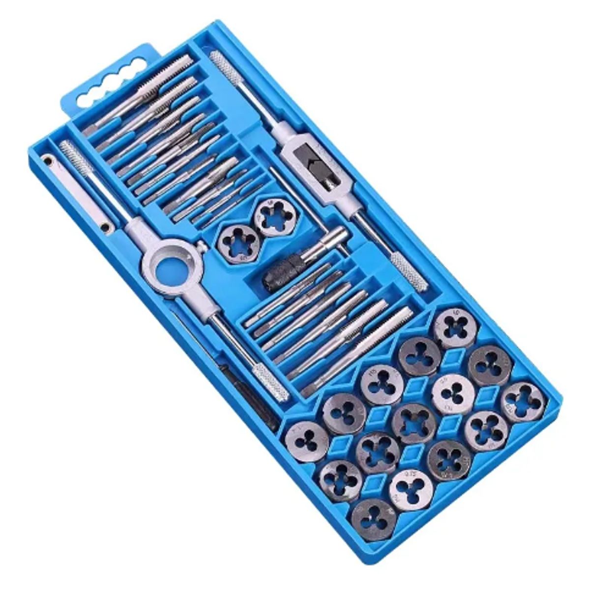 GENERICO - Set De Terrajas Llaves Machos Hembras 40 Piezas Milimétricas