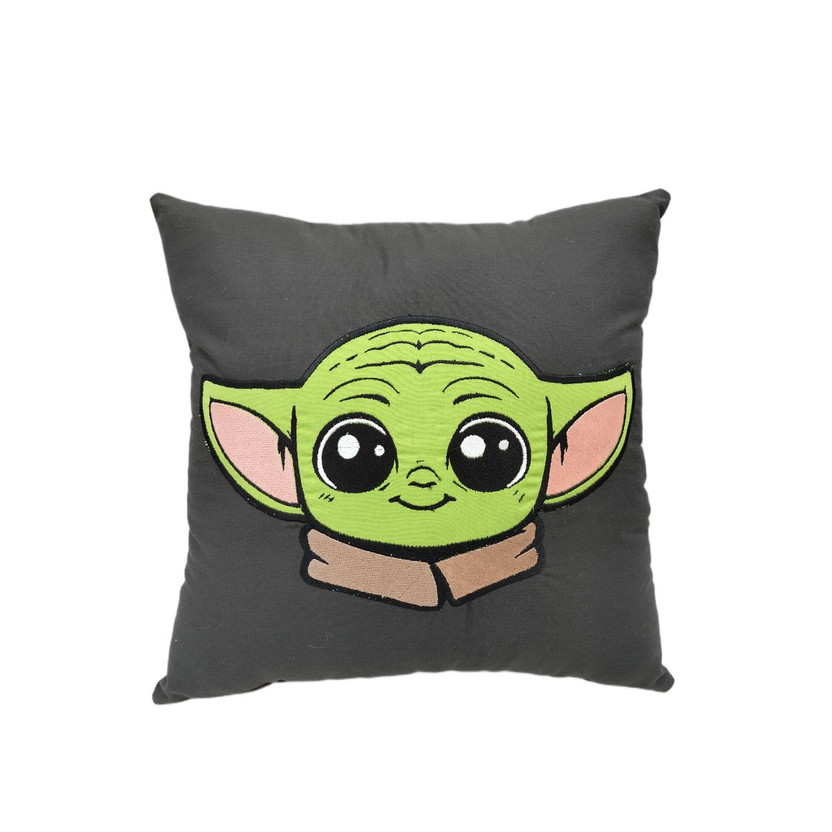 GENERICO - Cojín Bordado Expósito Verde Kawaii Inspirado Saga Galáctica