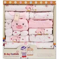 GENERICO - Ajuar Ropa Bebe Recién Nacido De 0 A 3 Meses Pack 18 Piezas