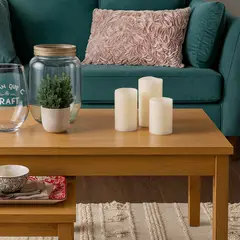 MOVI - Set 3 Velas LED Decorativas con Control Remoto