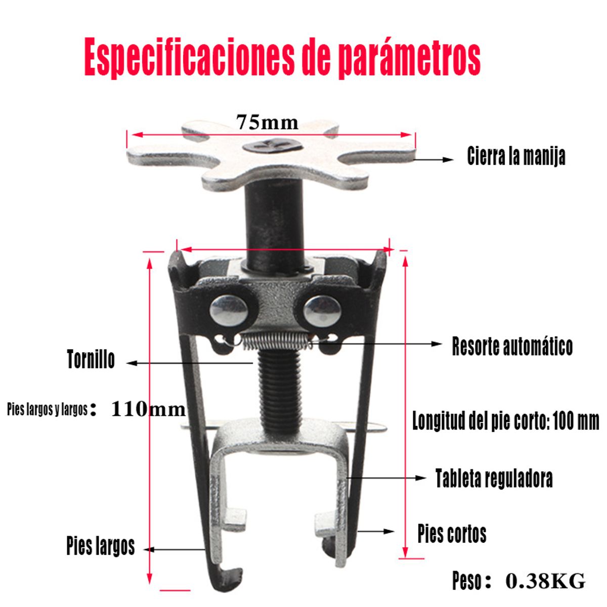 GENERAL - Motor De Automóvil Profesional Valve Spring Compresor