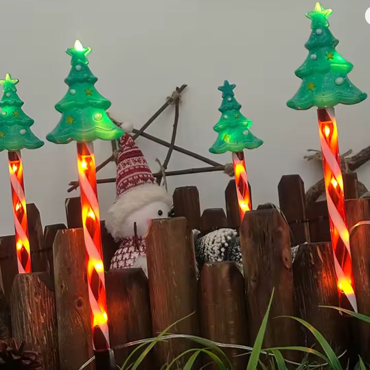 GENERICO - Estacas Pinos Navidad SOLAR